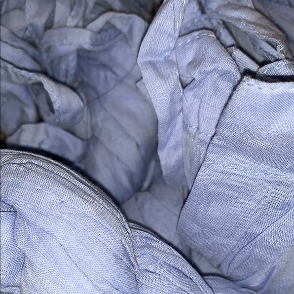 Light Blue Twisted Drapes Set by Pottery Barn Teen - Picture 6 of 6